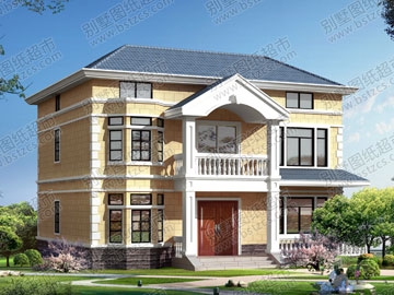 新農(nóng)村二層帶閣樓自建房設(shè)計(jì)圖紙_別墅設(shè)計(jì)圖紙,農(nóng)村房屋設(shè)計(jì)圖