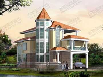 三層帶地下室別墅設(shè)計(jì)圖紙_別墅設(shè)計(jì)圖紙,新農(nóng)村別墅,農(nóng)村自建房設(shè)計(jì)