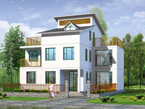 三層農村房屋設計圖紙_別墅設計圖紙,新農村別墅,農村自建房設計