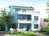 簡單的二層半農村房屋設計_別墅設計圖紙,農村房屋設計圖,農村自建房設計