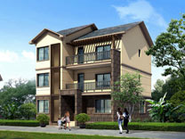 新農村三層自建房設計圖紙_別墅設計圖紙,農村房屋設計圖,農村自建房設計