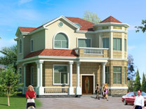 二層別墅設(shè)計(jì)全套圖紙效果圖_別墅設(shè)計(jì)圖紙,農(nóng)村房屋設(shè)計(jì)圖