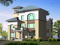 別墅圖紙帶效果圖_別墅設計圖紙,新農村別墅,農村自建房設計