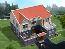 新農村二層住宅圖紙_別墅設計圖紙,新農村別墅,農村自建房設計