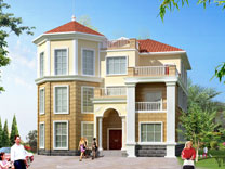 三層豪華私人別墅設計圖紙_別墅設計圖紙,農村房屋設計圖,農村自建房設計