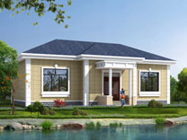 農村一層平房設計全套施工圖紙_別墅設計圖紙,農村房屋設計圖