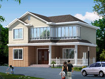 鄉(xiāng)村別墅設計及效果圖_別墅設計圖紙,新農(nóng)村別墅,農(nóng)村自建房設計