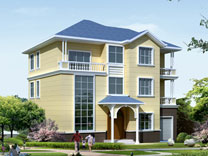 三層坡屋頂別墅_別墅設計圖紙,新農(nóng)村別墅,農(nóng)村自建房設計