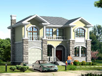 獨棟別墅設計_別墅設計圖紙,新農(nóng)村別墅,農(nóng)村自建房設計