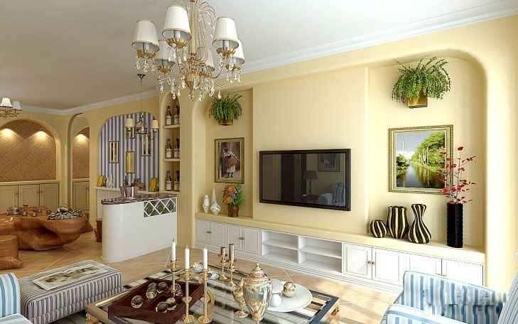 用好這幾個(gè)搭配原則，讓你家的電視背景墻總是美美的！