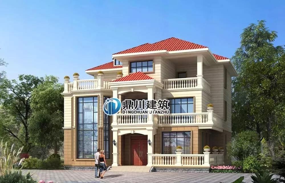 分享:網友自建三層別墅過程,大門花了6萬,大家看值不值!