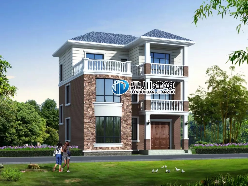 10套占地90平左右農村別墅，功能齊全，是小戶型的理想選擇