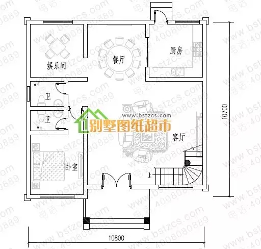 7款廚房帶后門的農村別墅，適合農村的生活習慣，值得收藏！