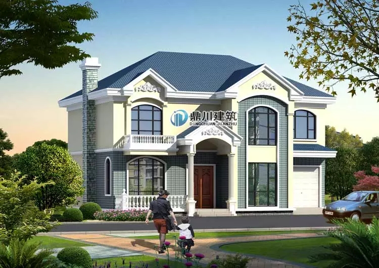 【干貨】農村別墅外墻的顏色搭配方法，讓房子大放異彩！