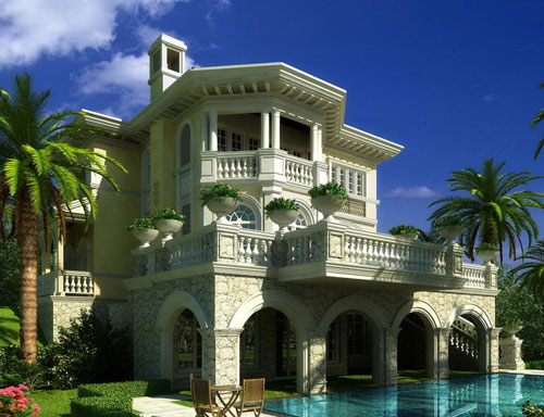 歐式別墅設計特點