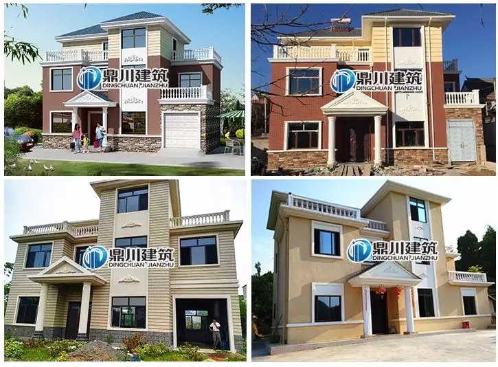 開間14米的大氣別墅，農村自建房就選10款圖紙