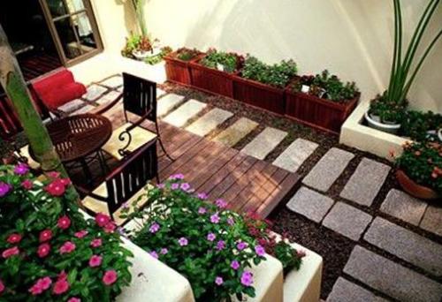 別墅露臺花園的布置技巧