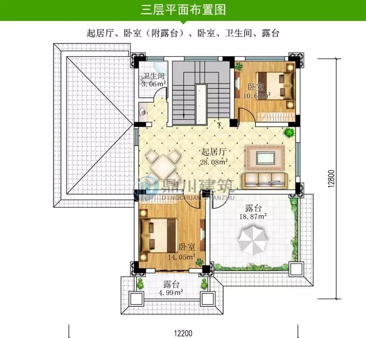 7款廚房帶后門的農村別墅，適合農村的生活習慣，值得收藏！